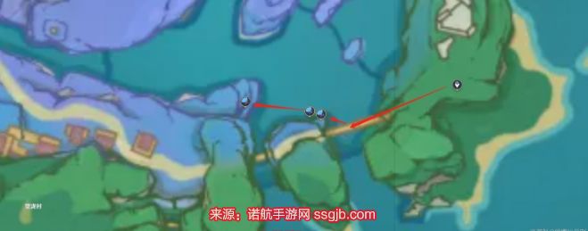 原神海灵芝采集路线图 17条海灵芝收集线路