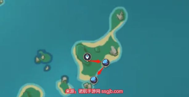 原神海灵芝采集路线图 17条海灵芝收集线路