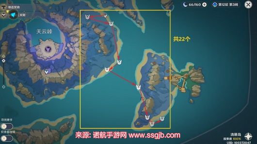 原神飘浮灵速刷路线-漂浮灵位置分布图大全