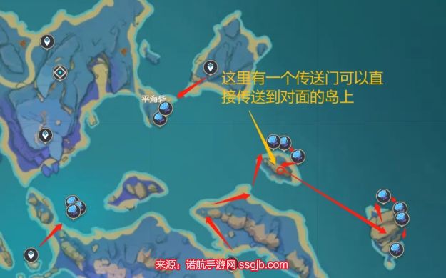 原神海灵芝采集路线图 17条海灵芝收集线路