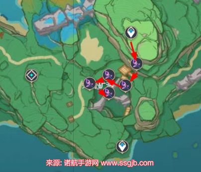 原神鸣草在哪里采集-鸣草19条采集路线图陪跑