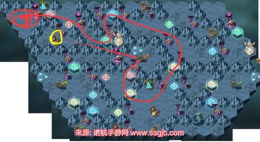 剑与远征上古神庙攻略路线-上古神庙通关路线图解