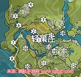 原神岩神瞳位置大全最新-岩神瞳位置坐标路线图汇总