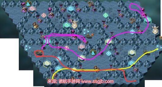 剑与远征上古神庙攻略路线-上古神庙通关路线图解