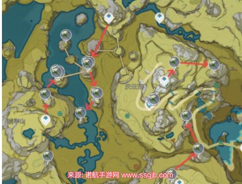 原神清心位置在哪-清心位置及路线图大全