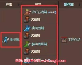 泰拉瑞亚火箭靴可以合成什么-火箭靴合成进阶及飞行高度