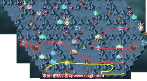 剑与远征上古神庙攻略路线-上古神庙通关路线图解