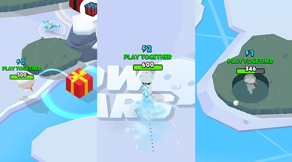 天天玩乐园新出游戏SnowWars.io ！来一场酣畅淋漓的雪仗吧